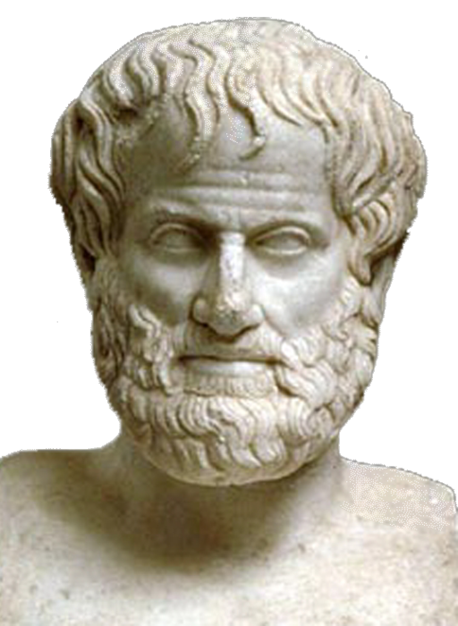 Aristotle Bust White Background Transparent