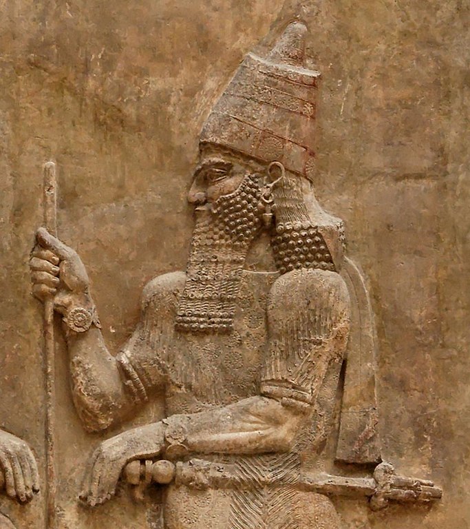 Sargon II, roi d'Assyrie de 710 à 705 av. J.C.