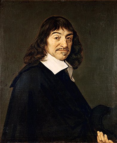 Portrait de René Descartes par Frans Hals.